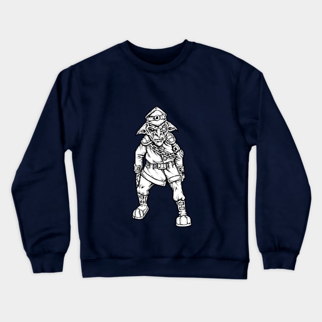 Goblin Commissar Crewneck Sweatshirt by Spevna